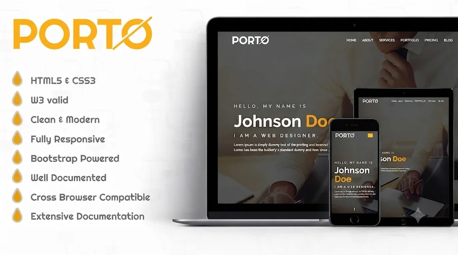 Porto - Personal Portfolio Template