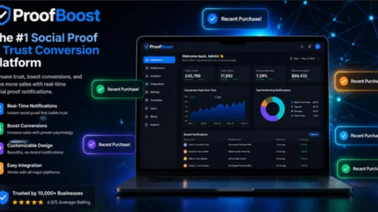🚀 ProofBoost: Launch Your Own Social Proof SaaS Platform & Collect Monthly Recurring Revenues
