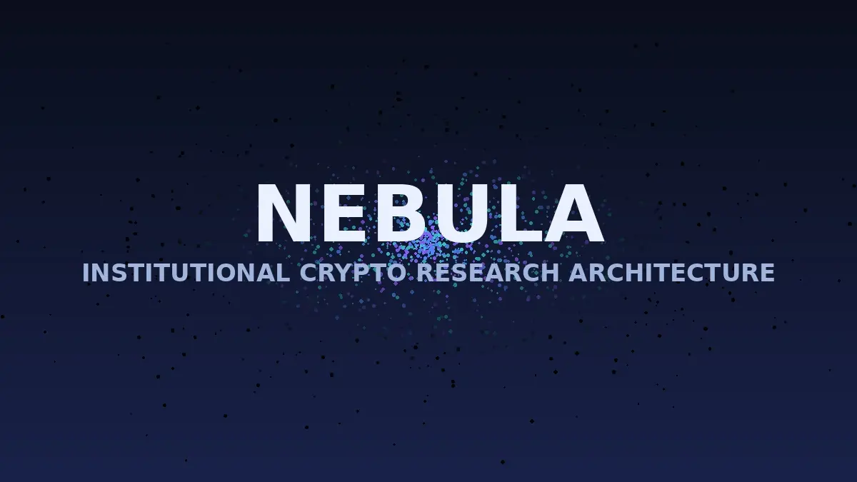 NEBULA — Institutional Crypto Research Architecture (Python)