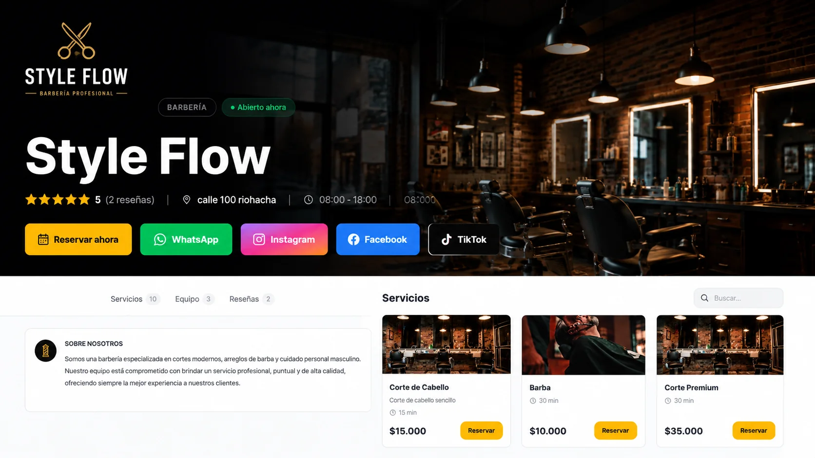 BookStyle – Multi-Tenant Barbershop & Salon SaaS