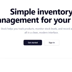 Script to Manage Your Stock
