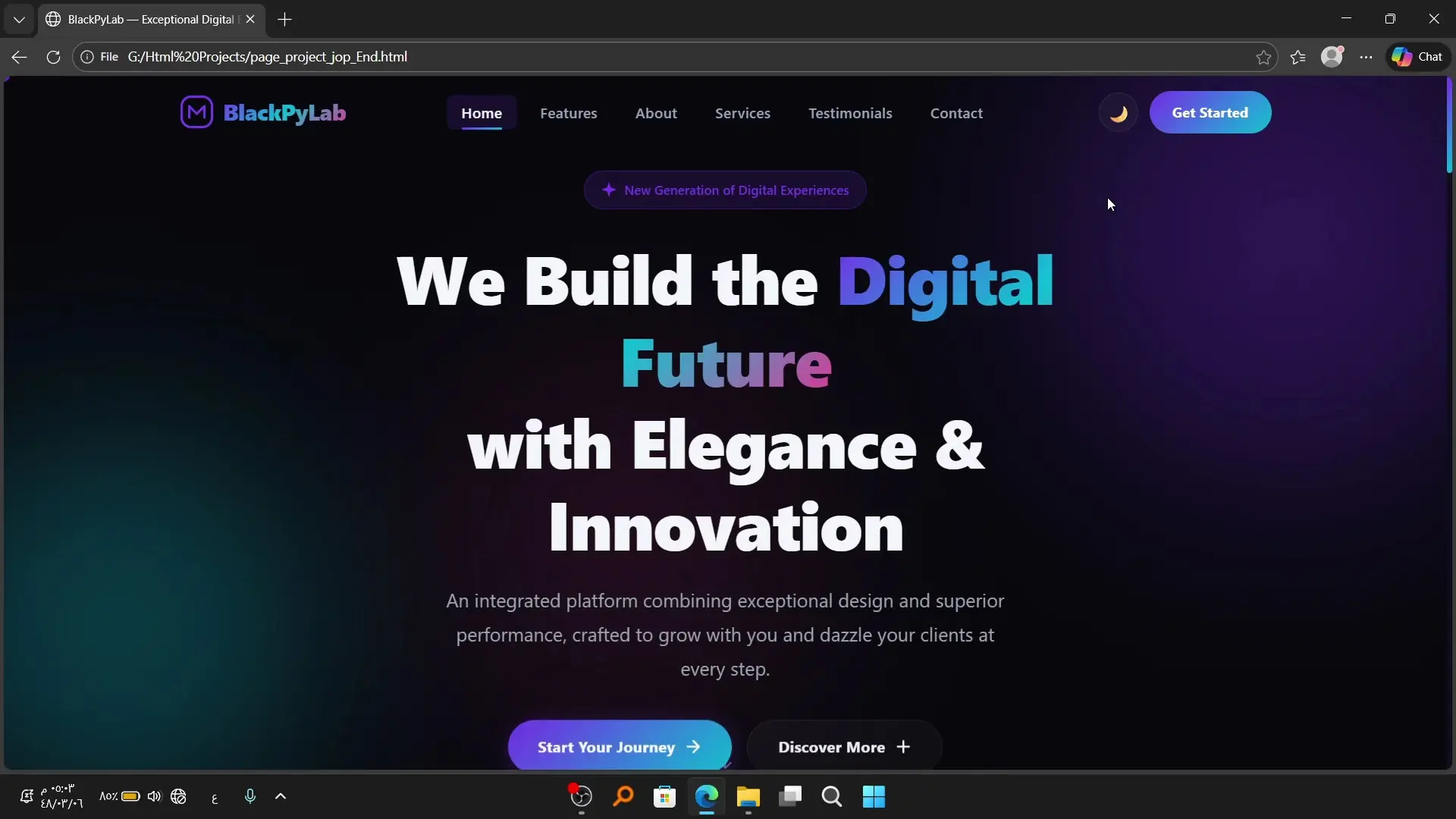 NOVA – Modern Responsive HTML Website Template
