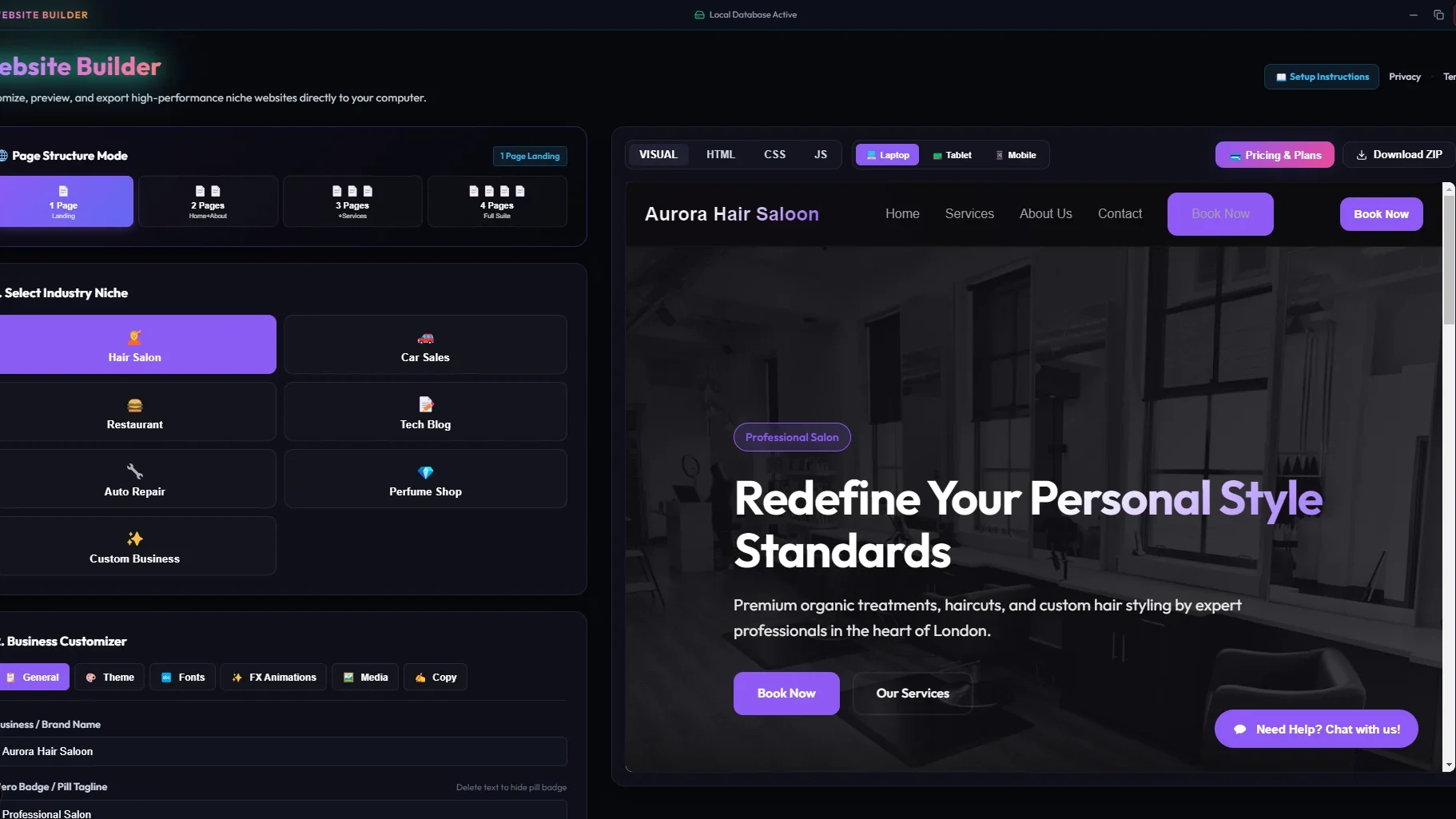 Website Builder
