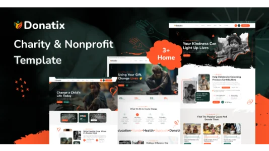 Donatix - Charity & Nonprofit Laravel Template