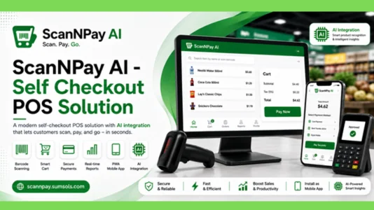 ScanNPay AI - Self Checkout POS Solution
