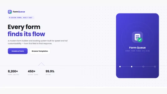 Form Queue - AI Booking & Lead Capture Management System