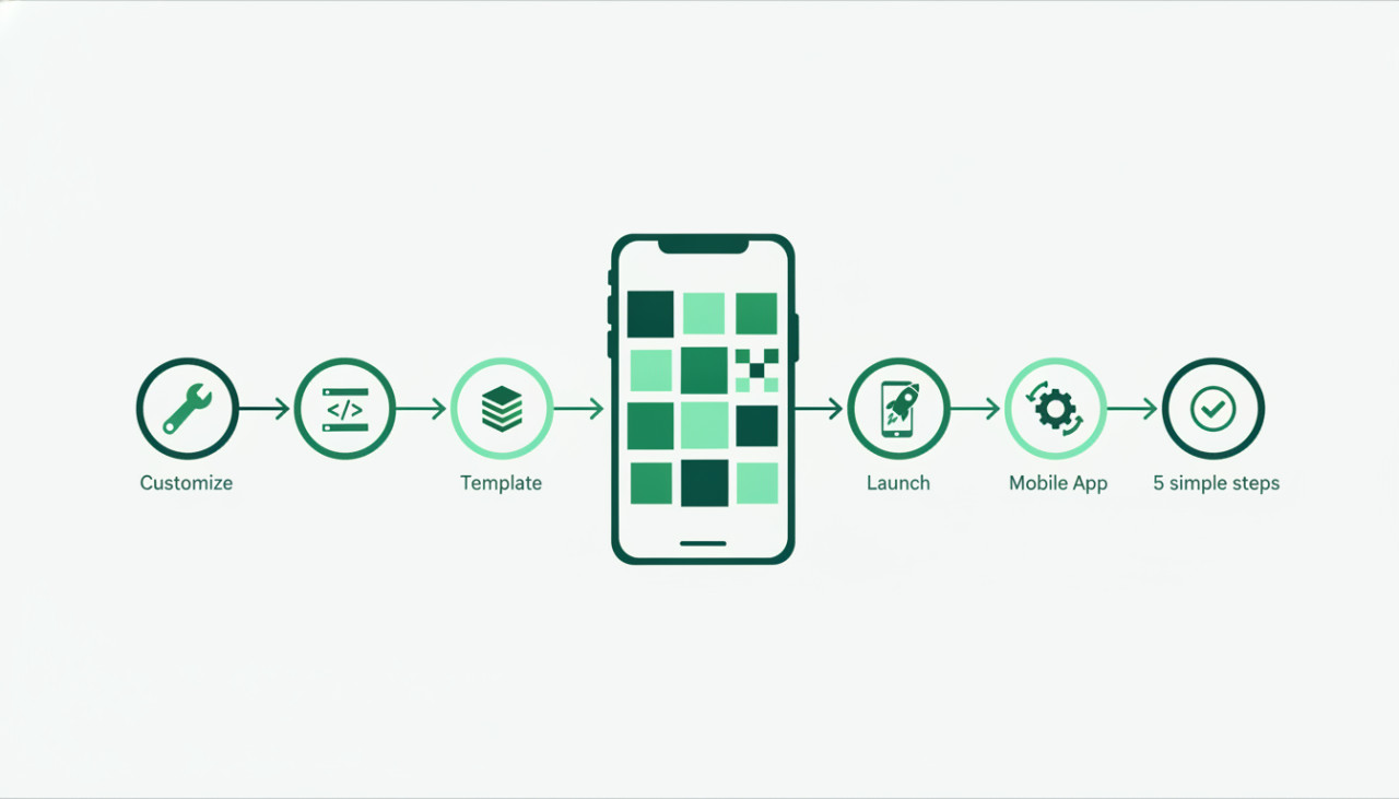 How to Customize and Launch a Mobile App Template in 5 Simple Steps