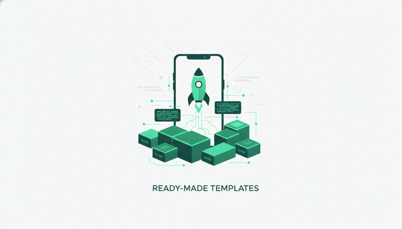 How to Launch a Mobile App 10x Faster Using Ready-Made Templates