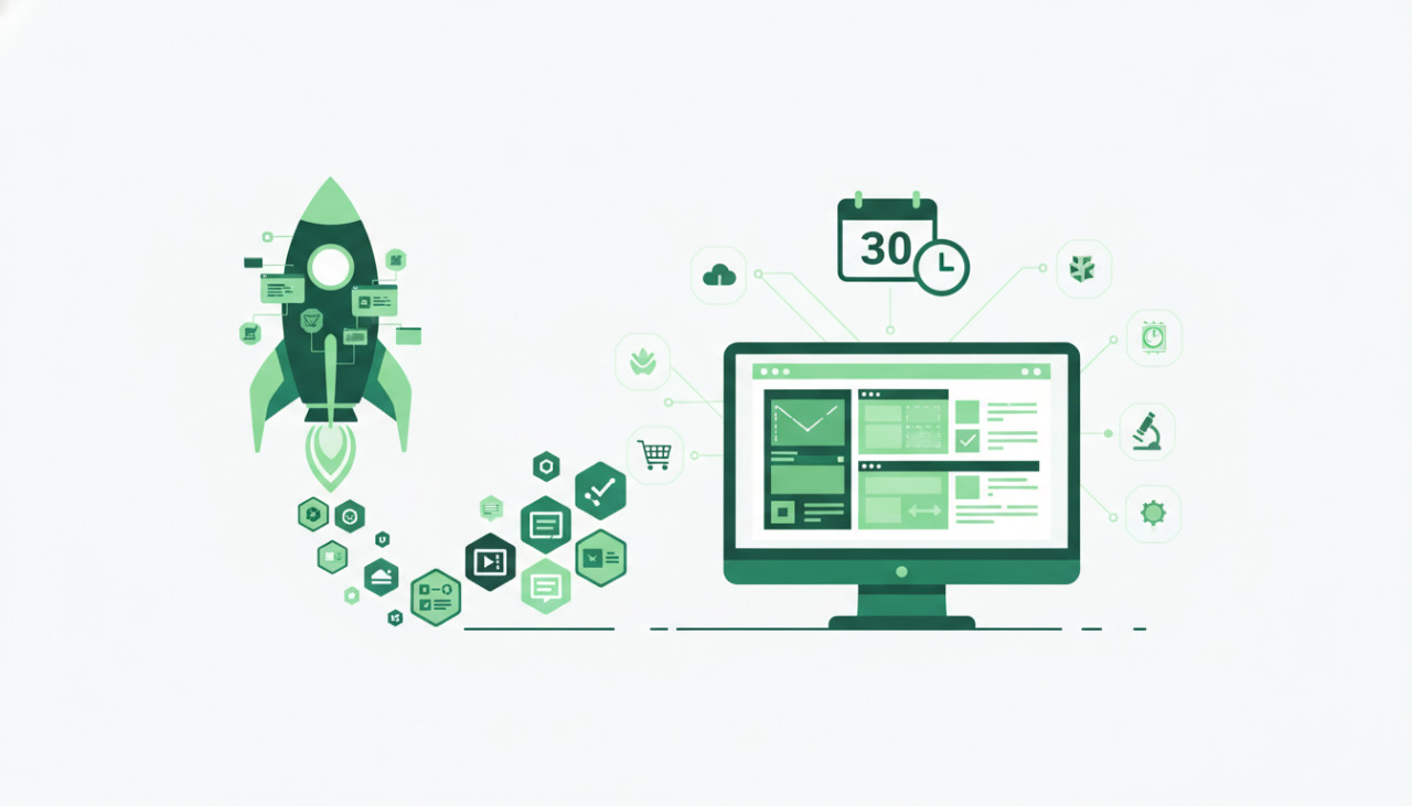 How to Launch a Niche SaaS Product in 30 Days Using Pre-Built App Templates