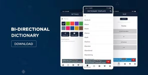 Bidirectional Dictionary for Android