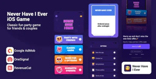 Never Have I Ever - Party Game