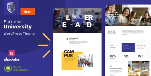 Estudiar - University School WordPress Theme