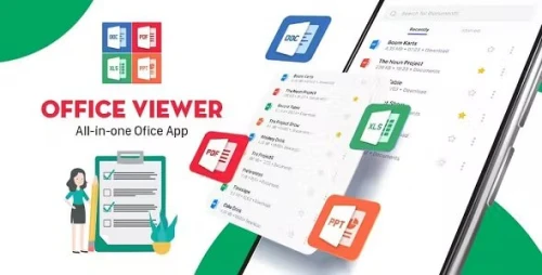 Office Reader - Document Viewer, Document Reader with admob