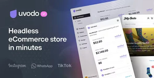 Uvodo - Headless eCommerce Platform PHP & JS (White Label)