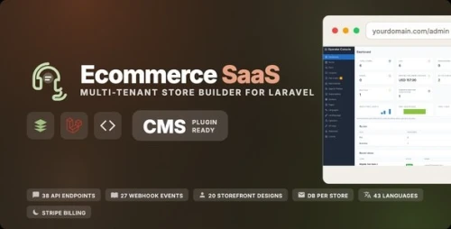 Botble Ecommerce SaaS | Multi-tenant Store Platform