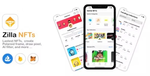 NFTs Finder - iOS Swift (OpenSea NFT Marketplace)