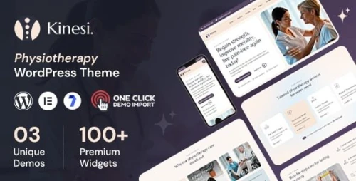 Kinesi - Physiotherapy WordPress Theme