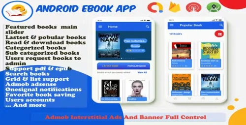 EBook App ( categories and subcategories)