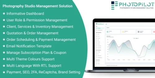 PhotoPilot SaaS - Photography Studio Management Solution