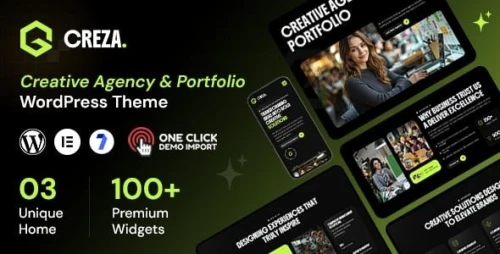 Creza - Digital Marketing Agency WordPress Theme