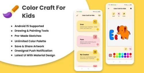 Color Craft for Kids – Unleash Creativity with Fun Drawing & Painting