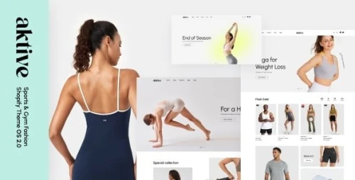 Aktive – Sports & Gym Fashion Shopify Theme OS 2.0