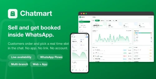 Chatmart - WhatsApp Orders and Bookings Manager Flutter App | Web