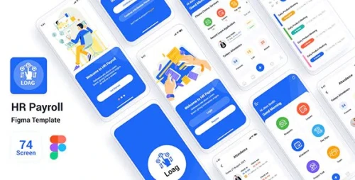 Loag - HR Payroll Figma Template