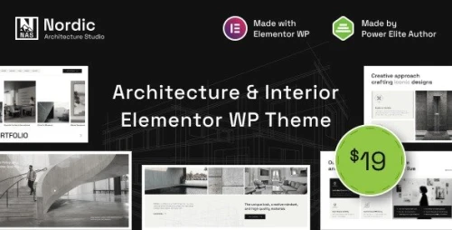 Nordic - Architecture & Interior Design WordPress Theme