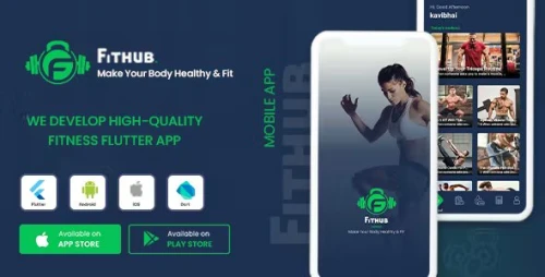 Fithub-Fitness Coach - Bodybuilding Health Workout - Gym Workout Fitness Application