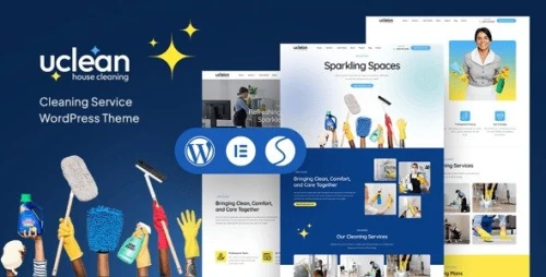 Uclean - Cleaning Service WordPress Theme