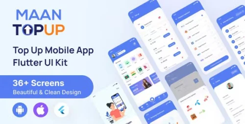 Maan - Mobile TopUp UI Kit