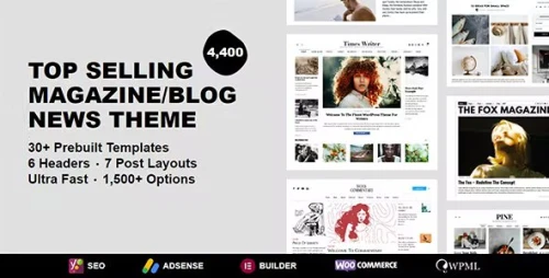 The Fox - Magazine Newspaper News WordPress Theme