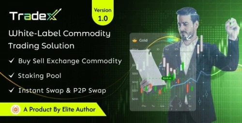 TradeX - White-Label Commodity Trading Platform