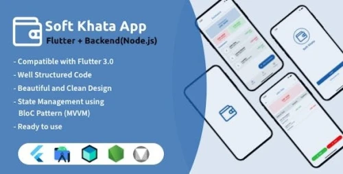 Soft Khata - Credit Ledger Account with APIS (Flutter + Backend)