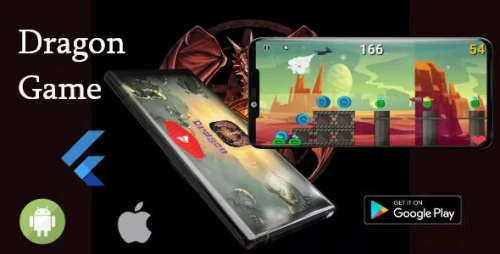 Dragon game with Flutter - 2D Game