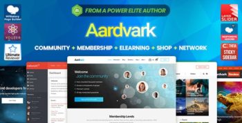Aardvark - Community, Membership, BuddyPress Theme