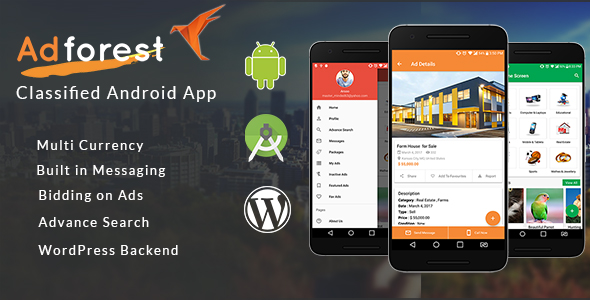 AdForest - Classified Native Android App