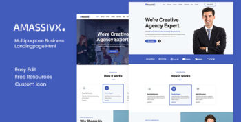 Amassivx – Multipurpose Business WordPress Theme