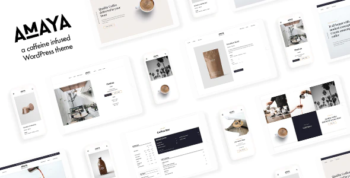 Amaya - Coffee Shop WordPress Theme