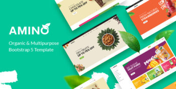 Amino - Organic & Multipurpose Prestashop Theme