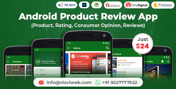 Android Product Review App