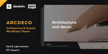 Arcdeco - Interior Design WordPress Theme