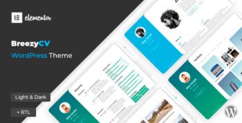 BreezyCV - CV Resume Theme
