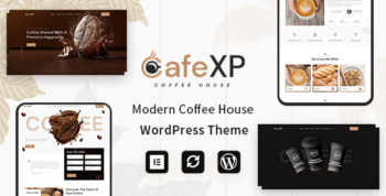 CafeXP - Coffee Eatery WordPress Theme
