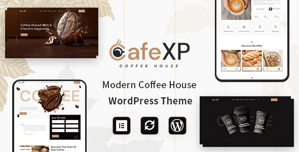 CafeXP - Coffee Eatery WordPress Theme
