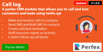 Call Log 1.2.1 module for Perfex CRM