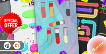 Casual Games Bundle 5 - 7 Games(Unity Complete+Admob+Android+iOS)