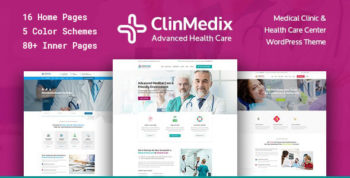 Clinmedix - Health And Medical WordPress Theme