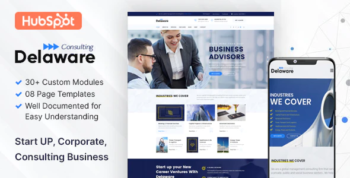 Delaware - Consulting Business HubSpot Theme
